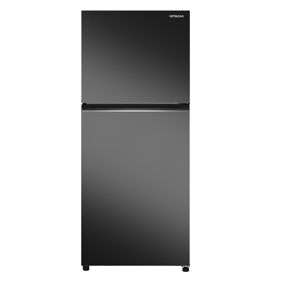 Hitachi refrigerator R-WB640VGV0(D) Bottom Freezer, 4-door, Glass Black