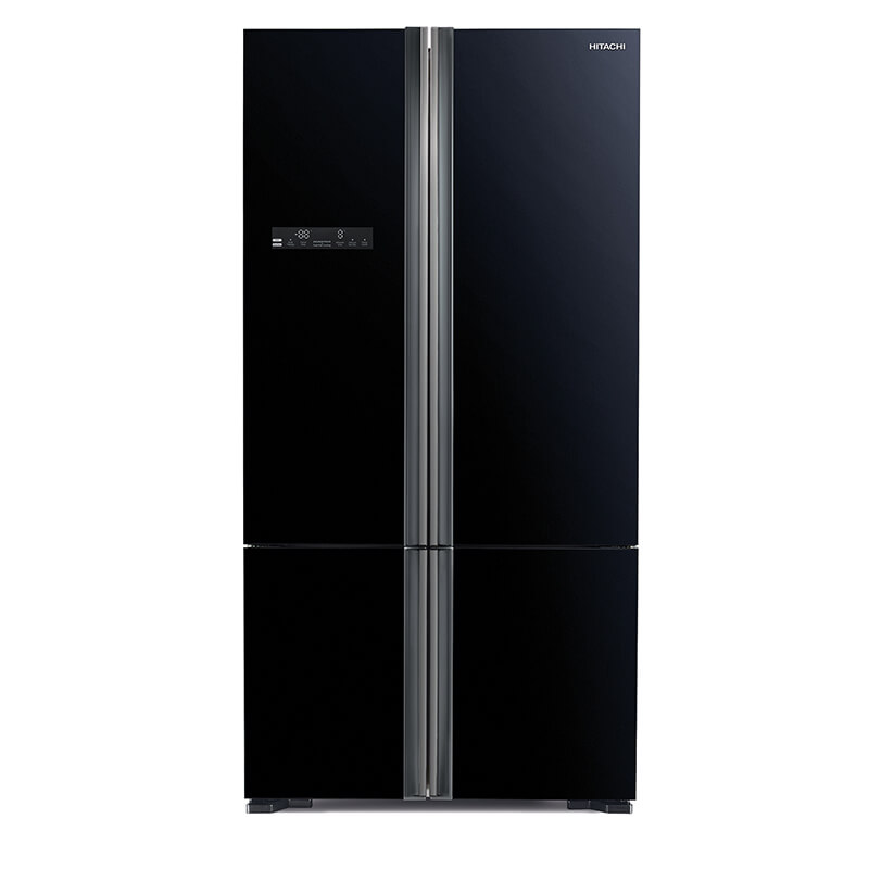 hisense hrcd585bwb 585l french door fridge black steel