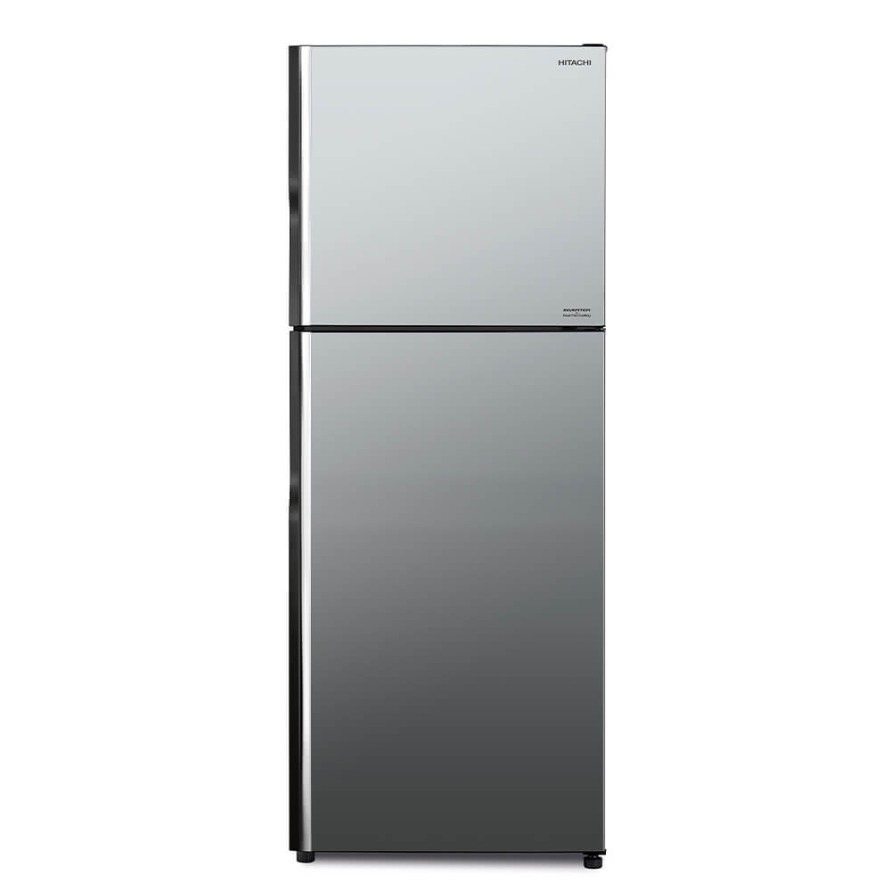 Tủ lạnh Hitachi 2 cửa R-FVX480PGV9 ngăn đông trên, kính gương