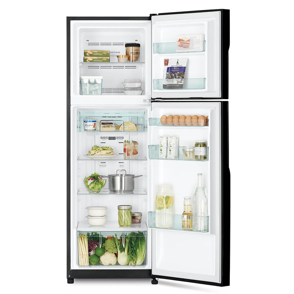 hitachi refrigerator r h270p7pbk bbk