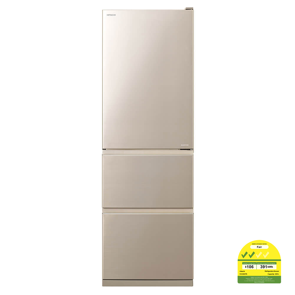 hitachi fridge 375 litre