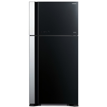 Hitachi refrigerator 2 Door Glass Black