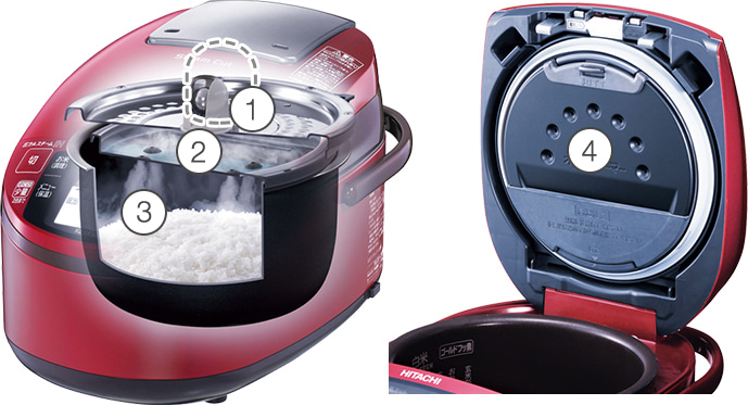 Didyouknow that no steam is released from Hitachi's Made In Japan Rice  Cookers during cooking? All thanks to its Steam Recycling Mechanism,  steam, By Hitachi Home Appliances
