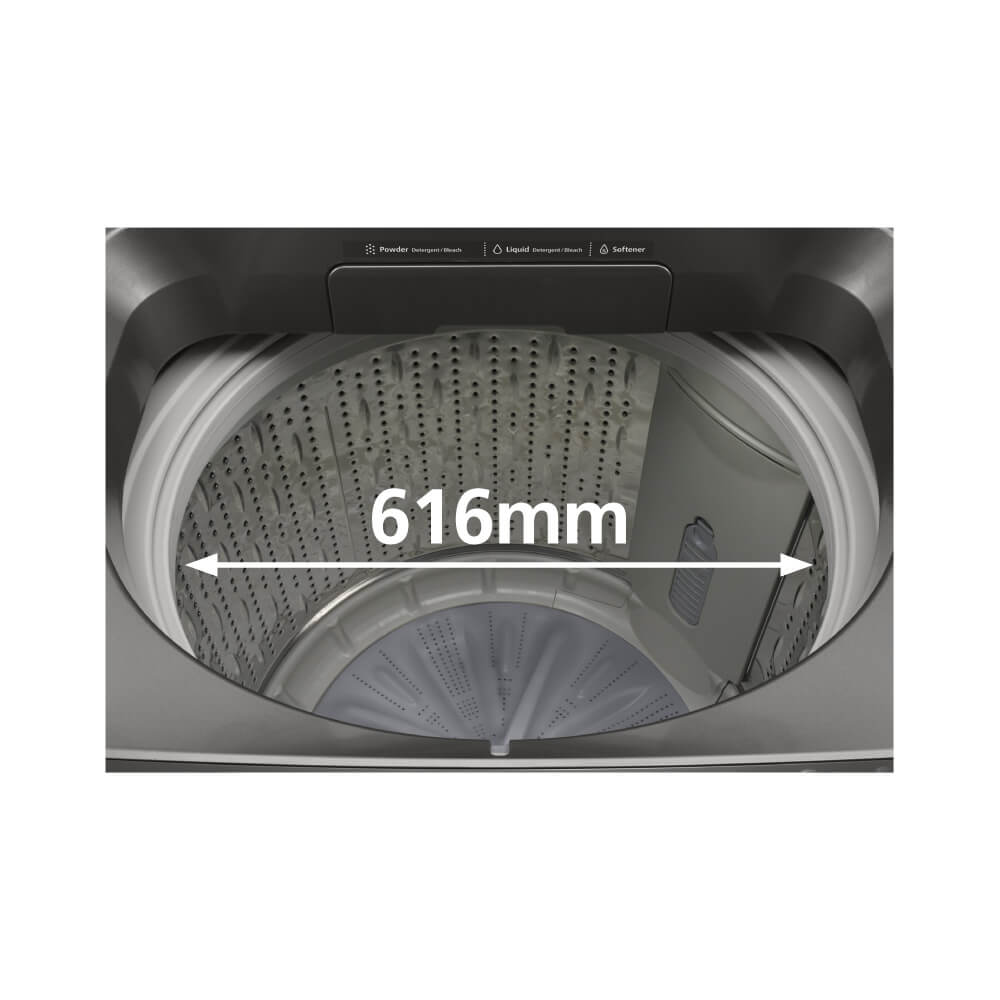 hitachi washing machine 24kg